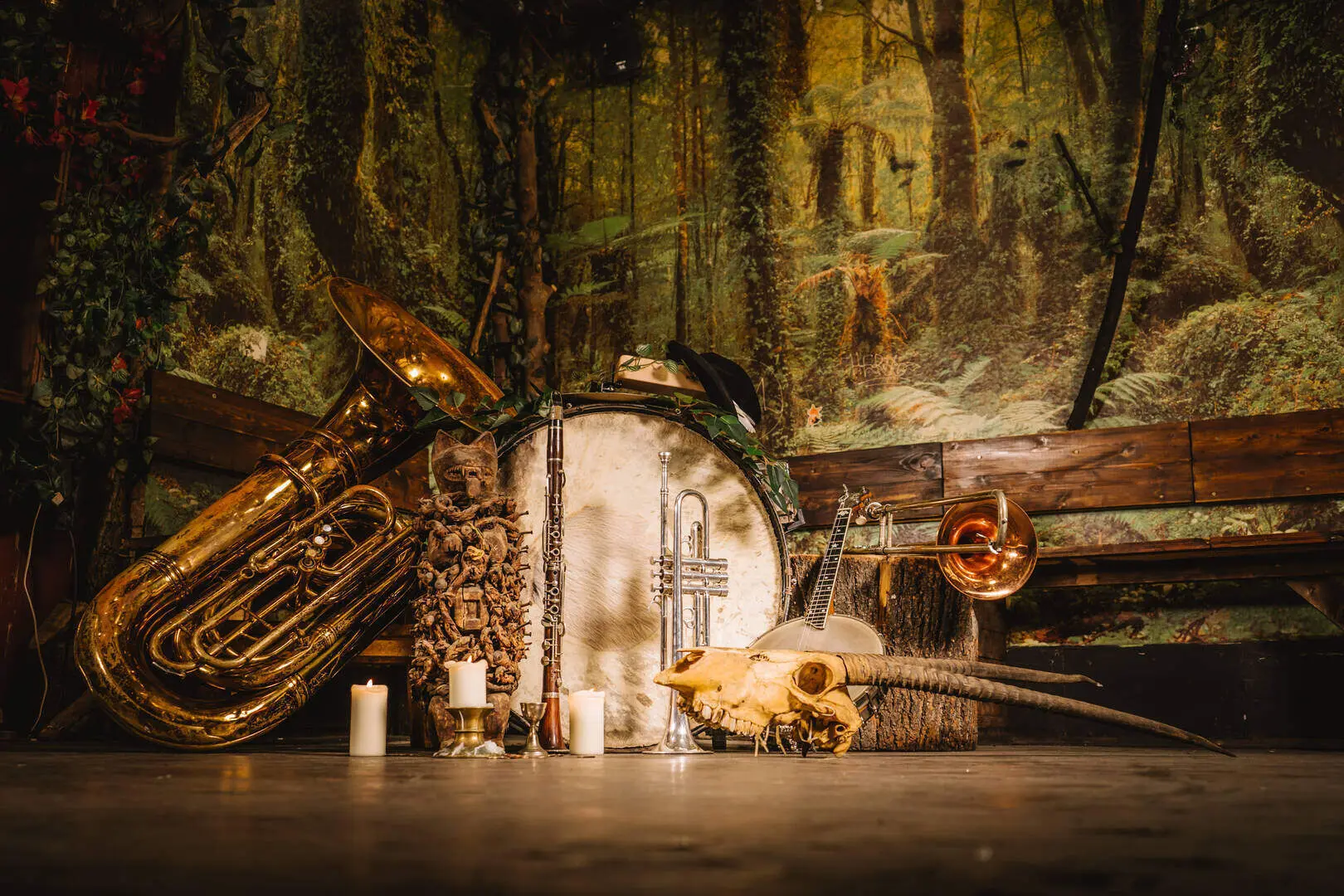 Our first album as the Jungle Jazz Band featuring great tunes!