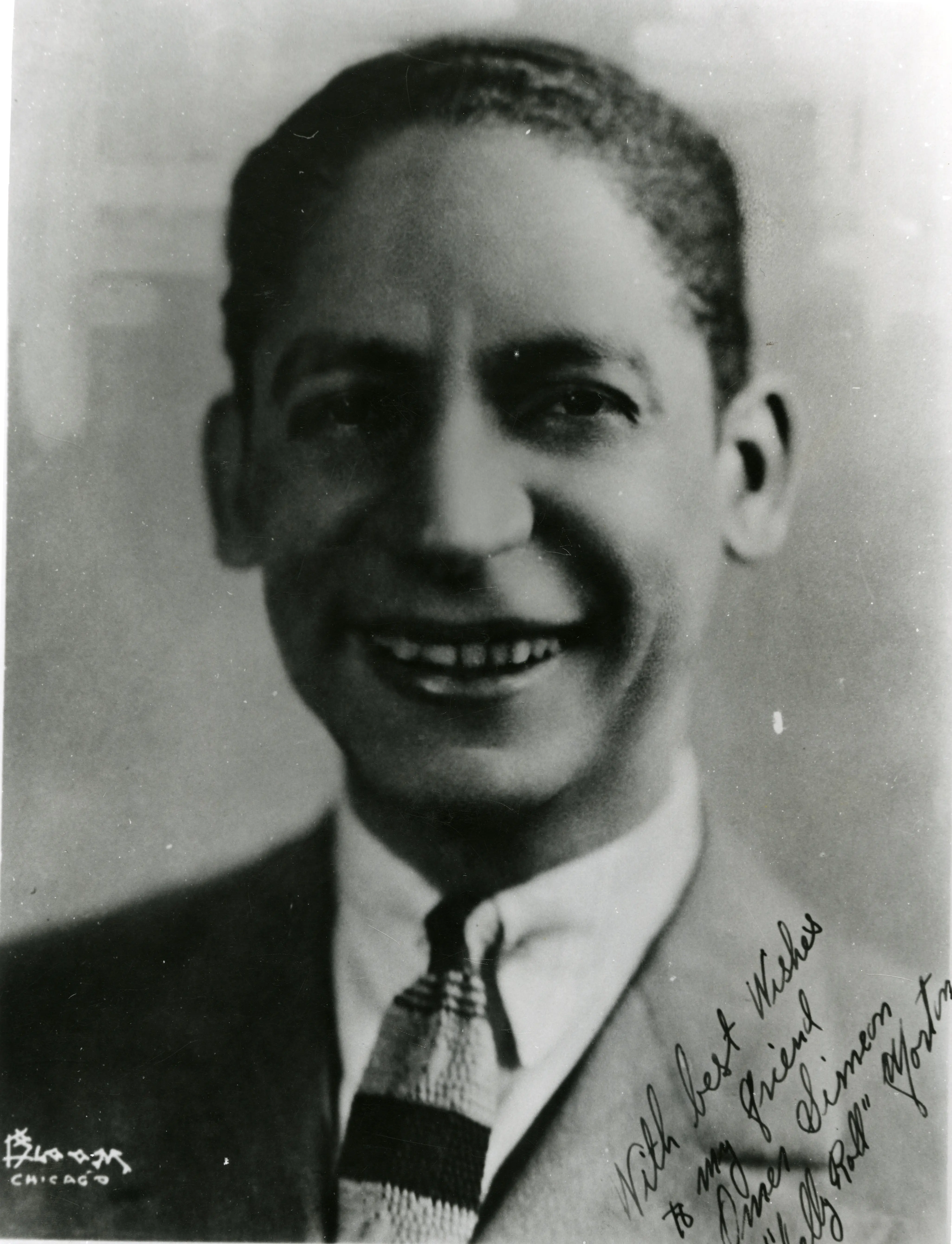 Jelly Roll Morton, pioniere del jazz di New Orleans, pianista e compositore