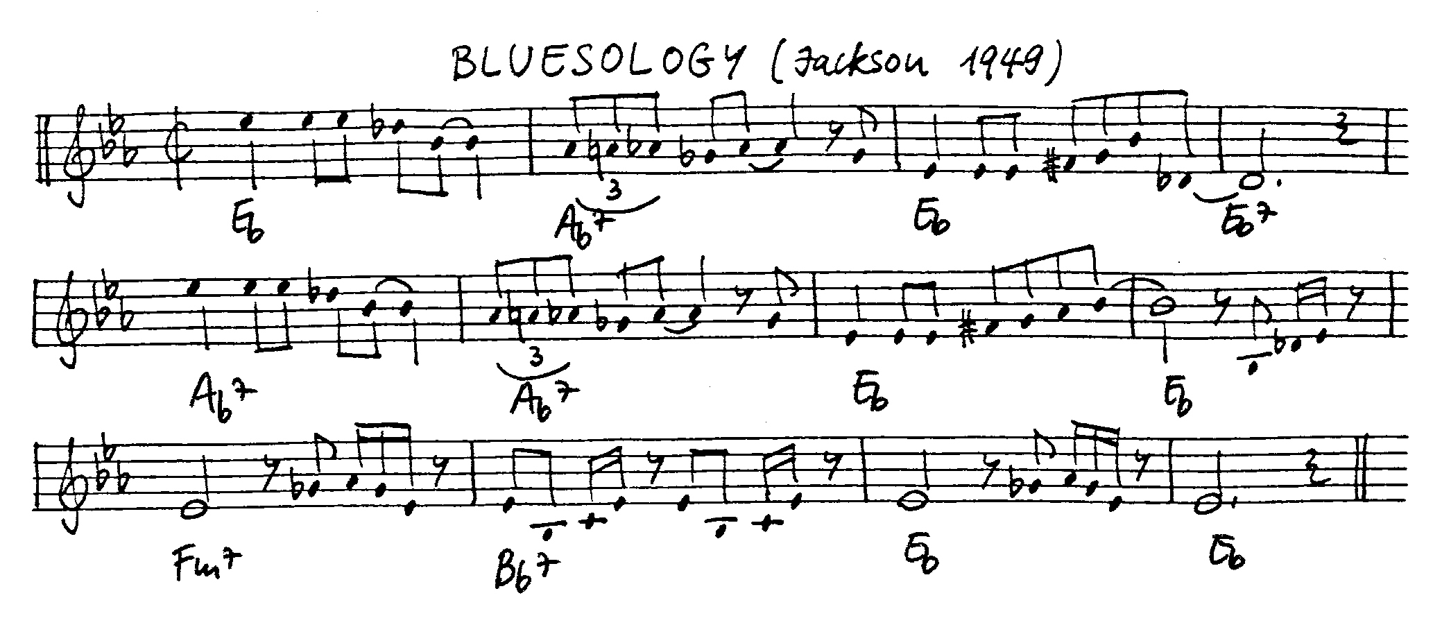 bluesology leadsheet – book us for your next 20s or gatsby event