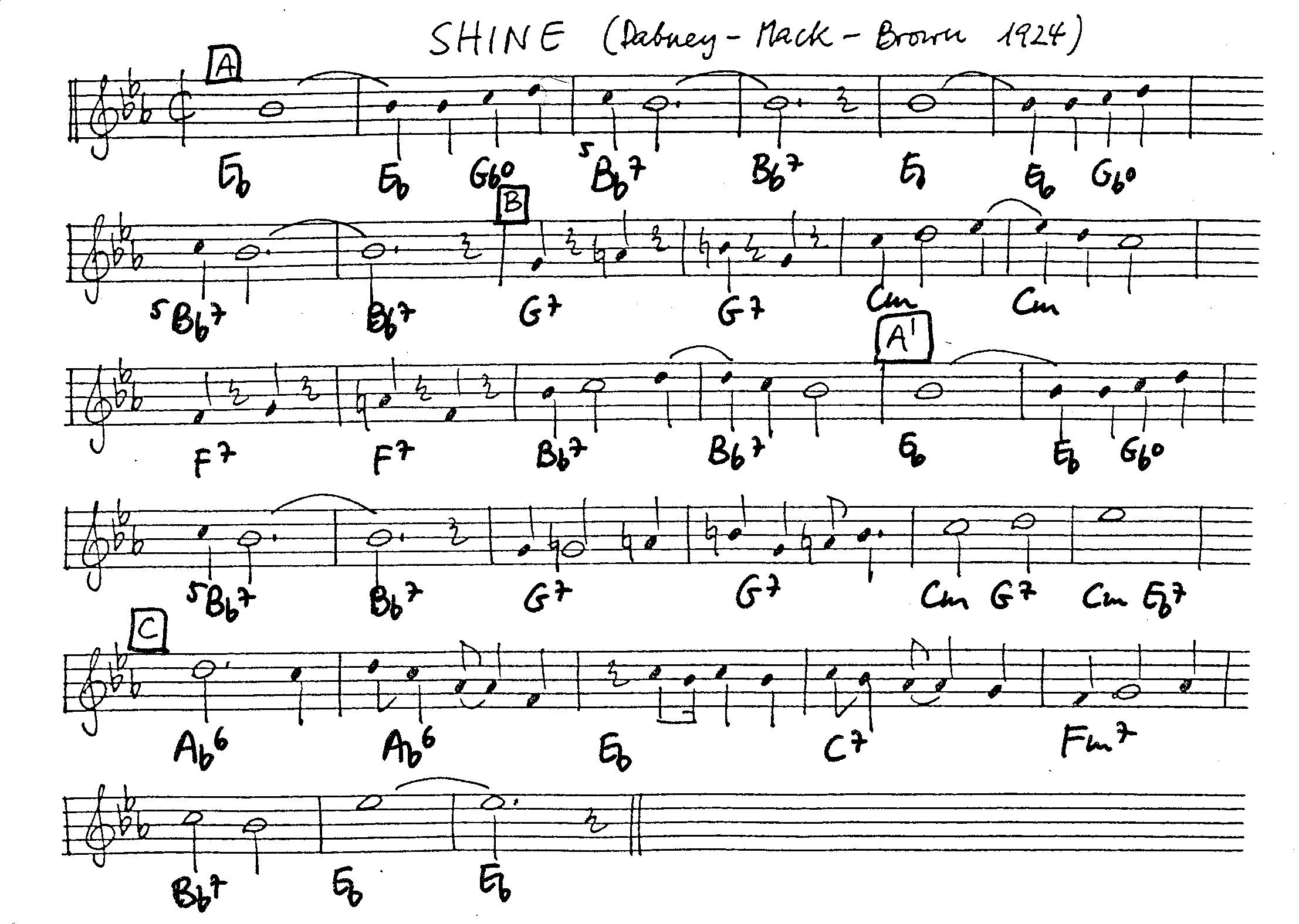 shine leadsheet – book us for your next 20s or gatsby event