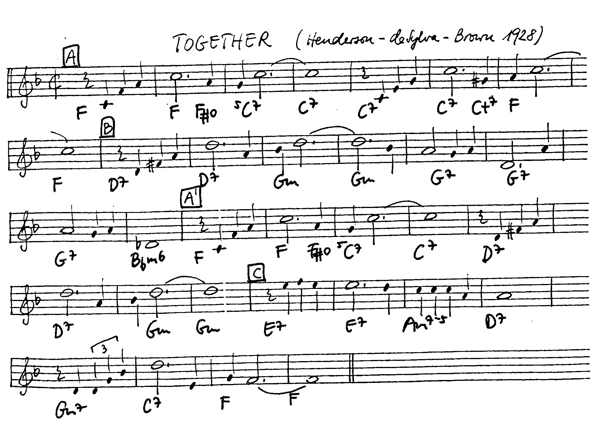 together leadsheet – book us for your next 20s or gatsby event